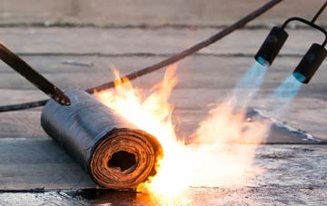 Spacey Houses asphalt flat roofing repairs